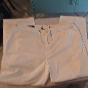 Polo by Ralph Lauren Men's White Flat Front Pants